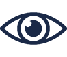 An illustrated eye as a symbol of optics.